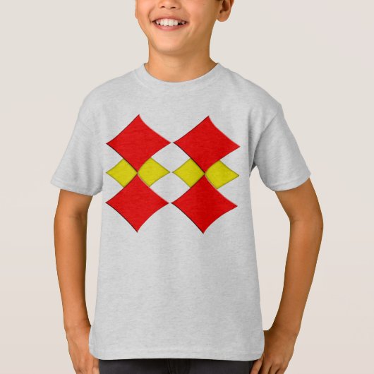 diamanten t-shirt (Voorkant)