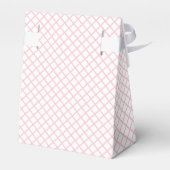 Diamanten Tralie Roze - Wit Bedankdoosjes (Achterkant)