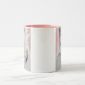 diamanten tweekleurige koffiemok (Center)