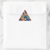Diamanten Van Veel Kleuren Sticker (Tas)