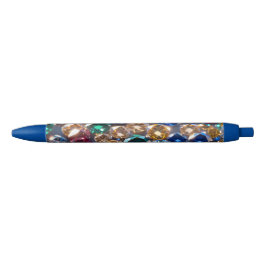 Diamanten Van Veel Kleuren Zwarte Inkt Pen