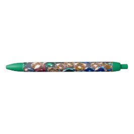 Diamanten Van Veel Kleuren Zwarte Inkt Pen