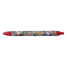 Diamanten Van Veel Kleuren Zwarte Inkt Pen