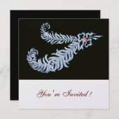 DIAMANTEN VEREN , Roze Ijs Metaalglans Kaart (Voorkant / Achterkant)