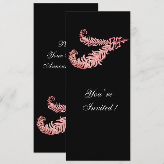 DIAMANTEN VEREN ,roze Kaart (Voorkant / Achterkant)