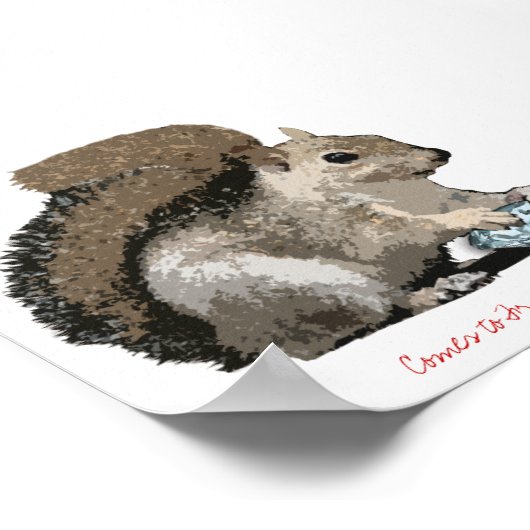 diamanten voor de winter poster (Hoek)