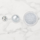 Diamanten zijn de beste vriendin van een meisje confetti (Achterkanten)