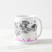 Diamanten zijn de beste vriendschappelijke Mok van (Voorkant rechts)