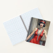 Diamantes y Seda Roja Notitieboek (Binnen)