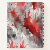 Diamantes y Seda Roja Notitieboek (Achterkant)
