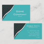 Diamantgolven (oceaan) visitekaartje (Voorkant / Achterkant)