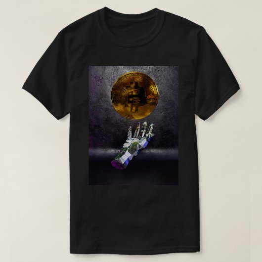 diamanthanden bitmunt t-shirt (Design voorkant)