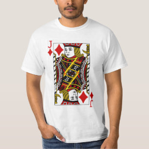 Diamantjack spelen Kaart T-shirt
