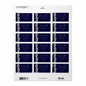 diamantjuwelen blauw etiket (Full Sheet)
