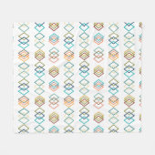 diamantketens fleece deken (Voorkant (Horizontaal))