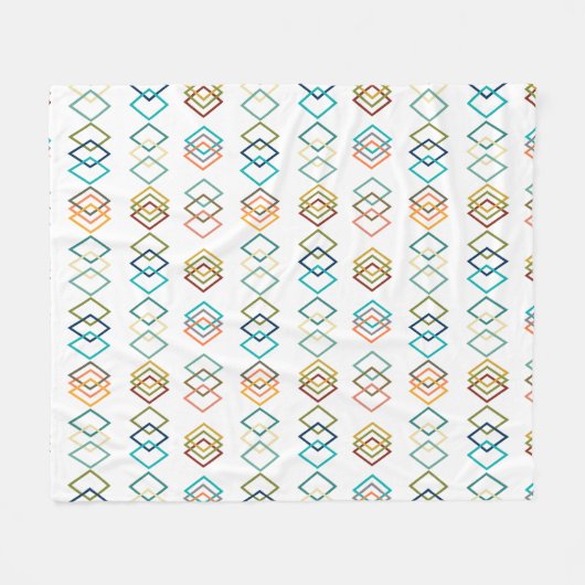 diamantketens fleece deken (Voorkant (Horizontaal))