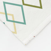 diamantketens fleece deken (Hoek)