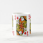 Diamantkoningin speelt Kaart Koffiemok (Center)