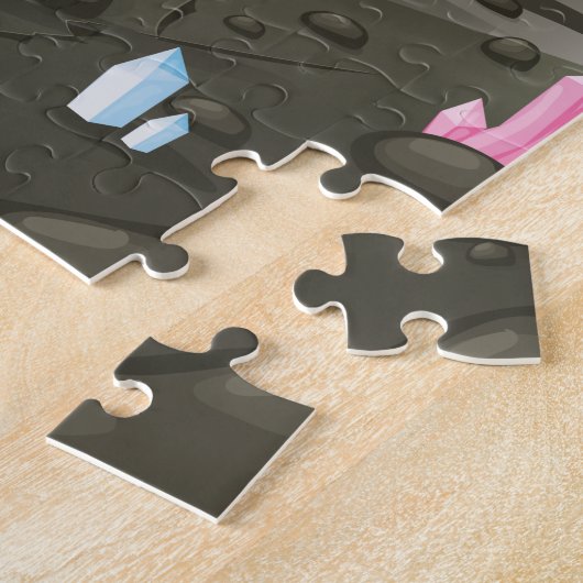 Diamantmijn Legpuzzel (Zijkant)