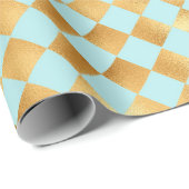 diamantmunt en folie-verpakkingspapier voor namaak cadeaupapier (Rol Hoek)