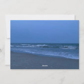 Diamantornamenten Platte Kerstkaart (Achterkant)