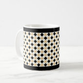 Diamantpatroon #1-2 koffiemok (Voorkant links)