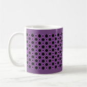Diamantpatroon #94 Paars Koffiemok (Links)