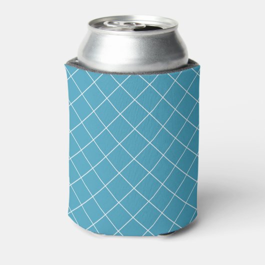 Diamantpatroon Aqua Blikjeskoeler (Blikje Achterkant)