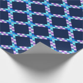 diamantpatroon cadeaupapier (Hoek)