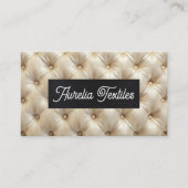 Diamantpatroon Geborduurd Bekledingmateriaal | Lee Visitekaartje (Voorkant)