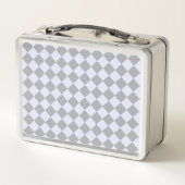 Diamantpatroon in grijs en lavendel (Achterkant)