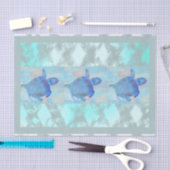 Diamantpatroon met schildpadden tissuepapier (Craft)