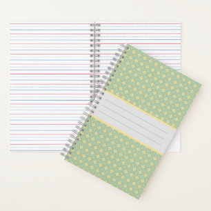 Diamantpatroon Teal Notitieboek