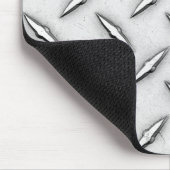 Diamantplaatmetaal Muismat (Hoek)