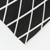 Diamantrooster geometrische textuur. fleece deken (Hoek)