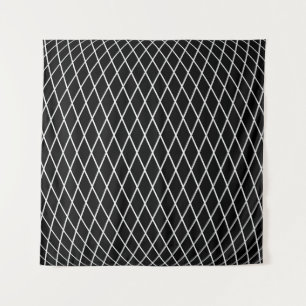 Diamantrooster geometrische textuur. wandkleed
