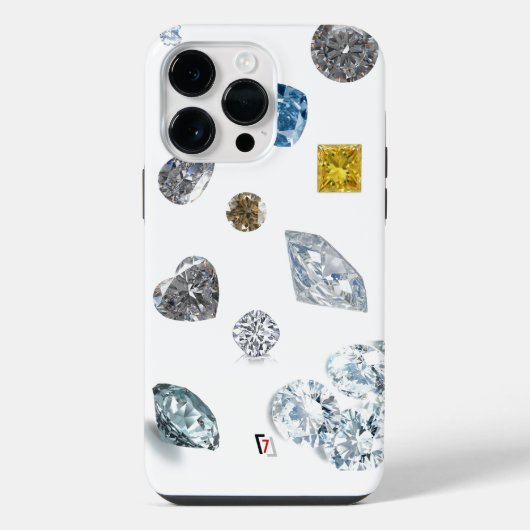 Diamants iPhone Hoesje (Achterkant)