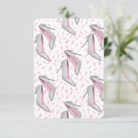 Diamantschoenen Kaart (Staand voorkant)