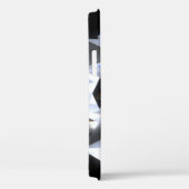 Diamantsteen: zwarte ruimte schittert. Case-Mate iPhone case (Achterkant / Rechts)