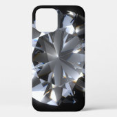 Diamantsteen: zwarte ruimte schittert. Case-Mate iPhone case (Achterkant)