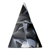 Diamantsteen: zwarte ruimte schittert. feesthoedjes (Rechts)