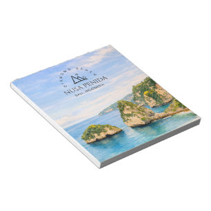 Diamantstrand Bali Aquarel Turquoise Zee Notitieblok