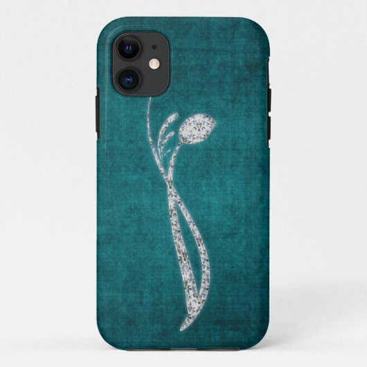 Diamanttulp Case-Mate iPhone Case (Achterkant)