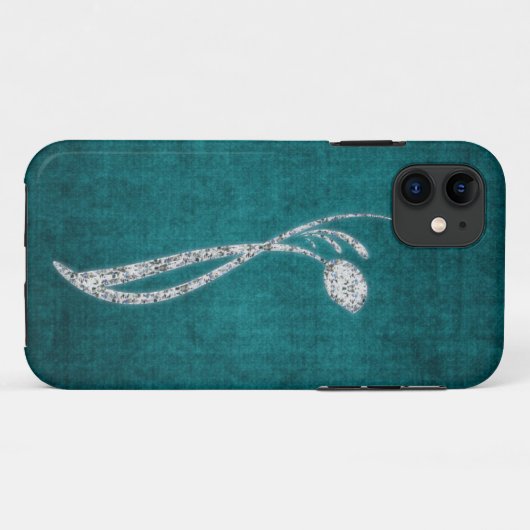 Diamanttulp Case-Mate iPhone Case (Achterkant (horizontaal))