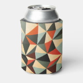 Diamantvorm: Abstract ontwerp Blikjeskoeler (Blikje Achterkant)