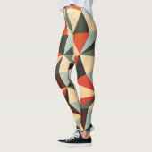 Diamantvorm: Abstract ontwerp Leggings (Links)