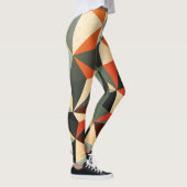 Diamantvorm: Abstract ontwerp Leggings (Rechts)
