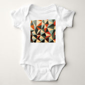 Diamantvorm: Abstract ontwerp Romper (Voorkant)