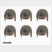 Diamond 2012 vierkante sticker (Vel)