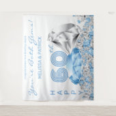 Diamond 60e Jubileum achtergrond Wandkleed (Voorkant)